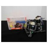 2 Mitchell EP2000 Reels, R2F 30 pc tackle box