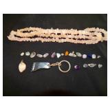 miniature tumbles stones and keychains