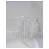 1 Stackable Storage metal Bin with handles