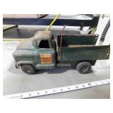 vintage steel Buddy L Army Supply Corps truck