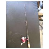 Zebco Dock Demon Deluxe Pole, Slingshot reel