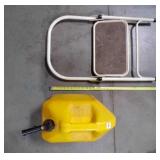 5 GAL. Diesel Can, Single Step Stool