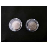 2 US Nickels 1964 & 1977