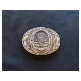 Vintage Tony Lama CT State Series Belt Buckle