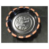 vintage Frankoma VI #164 ashtray