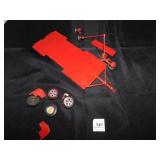 Misc lot of extra plastic model lit pieces