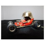vintage Big Red Baron plastic model car 1/18