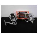2 Spinning Reels, R2F tackle box