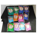 1999 TY McDonalds complete set Teenie Beanies
