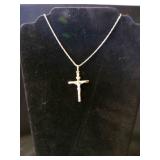 14K Gold Crucifix Necklace