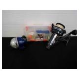 2 Zebco Reels, R2F tackle box