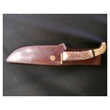 12" Pakistan made Surgical Steel Knife & Sheath