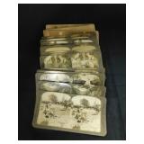 31 vintage stereoscope viewing cards