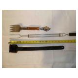 grilling equipment, razor scrapers