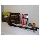 grilling equipment, scrapers, hose connectors