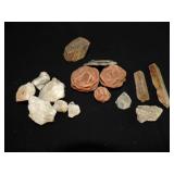3 Desert Roses, Gypsum, and other minerals