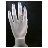 vintage 10K tri-color Black Hills Gold Ring