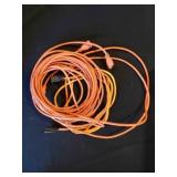 3 Industrial Orange Extension Cords