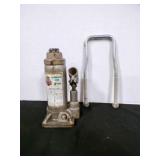 1 Spare tire Carrier, 4 ton Hydraulic Jack