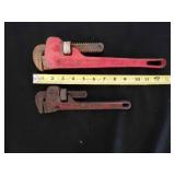 2 Snap-On Pipe Wrenches