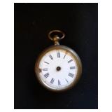 vintage Open Face Pocket Watch