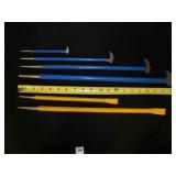 ProWin Heel & Pinch Bar Set of 6