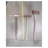Vintage Pick-Axe, Vintage Bit Axe, Vintage Sledge