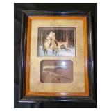 Native Display Wall Art Indians Horses & Knife