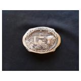 Vintage OK Farm Bureau 40th Anniversary Buckle