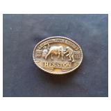 vintage NFR 1981 Hesston Belt Buckle
