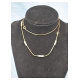 Pearl & Gold Necklace