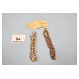 2 Vintage Copper Bracelets