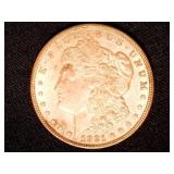 Morgan Silver Dollar 1921