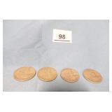 Franklin Half Dollars 1960