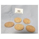 Franklin Half Dollars 1960