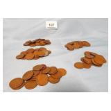 Lincoln Wheat Pennies x 104