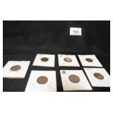 Indian Pennies x 7
