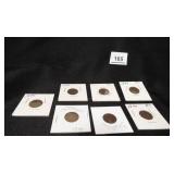 Indian Pennies x 7