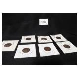Indian Pennies x 7