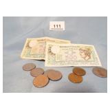 Italian Bills / Coins x 10+