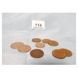 Austria, German Coins x 9