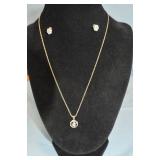 Diamond Necklace w/Earrings