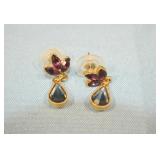 Ladies Teardrop Pierced Earrings
