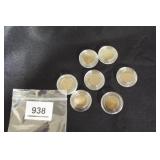 Indian Head Pennies x 7