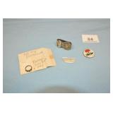 Silver Infant Ring, Money Clip