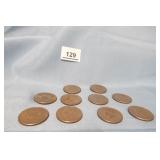 Kennedy Half Dollars x 10