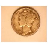 Barber, Mercury Dimes x 6