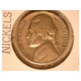 Jefferson Nickels x 13