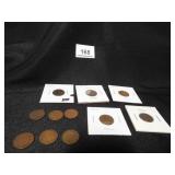 Indian Pennies x 11