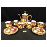 Lefton Tea Set; Teapot; Sugar & Creamer